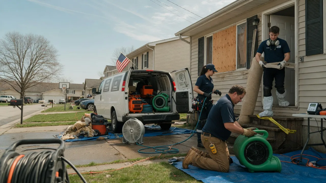 Water Damage Restoration in Mineral Wells, WV near me